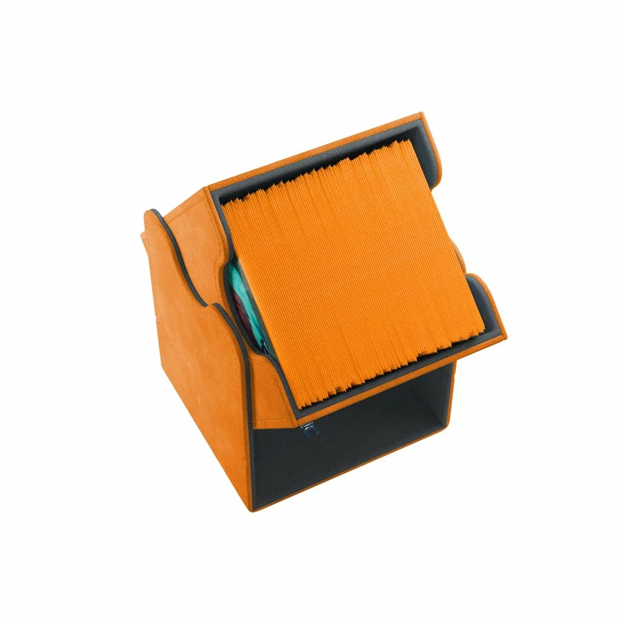 Gamegenic: Squire Convertible Deck Box - Orange (100ct) 4 Gamegenic: Squire Convertible Deck Box - Orange (100ct)