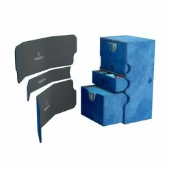 Gamegenic: Stronghold Convertible Deck Box - Blue (200ct) Deck Boxes