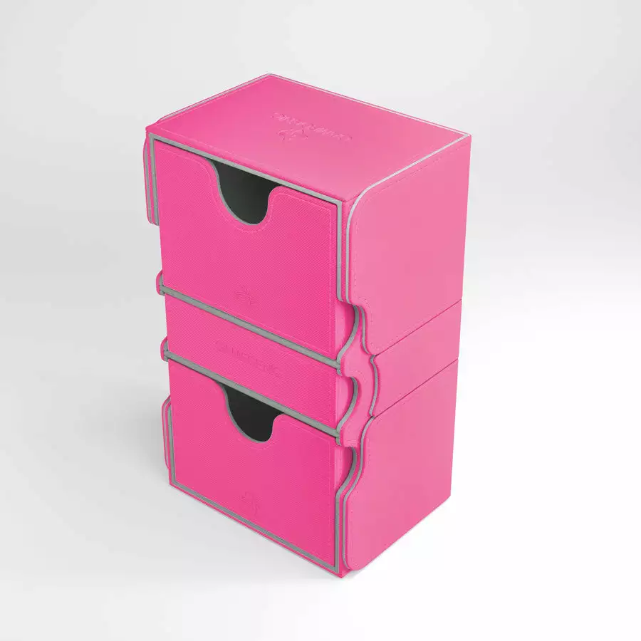 Deck Boxes Gamegenic: Stronghold Convertible Deck Box - Pink (200ct) 3 Deck Boxes Gamegenic: Stronghold Convertible Deck Box - Pink (200ct)