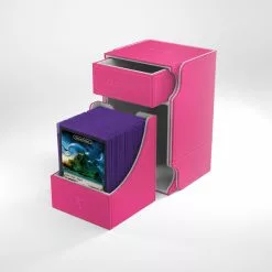 Gamegenic: Watchtower Convertible Deck Box - Pink (100ct) Deck Boxes