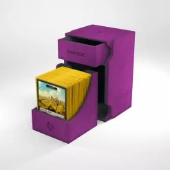 Gamegenic: Watchtower Convertible Deck Box - Purple (100ct) Deck Boxes