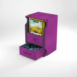 Gamegenic: Watchtower Convertible Deck Box - Purple (100ct) Deck Boxes