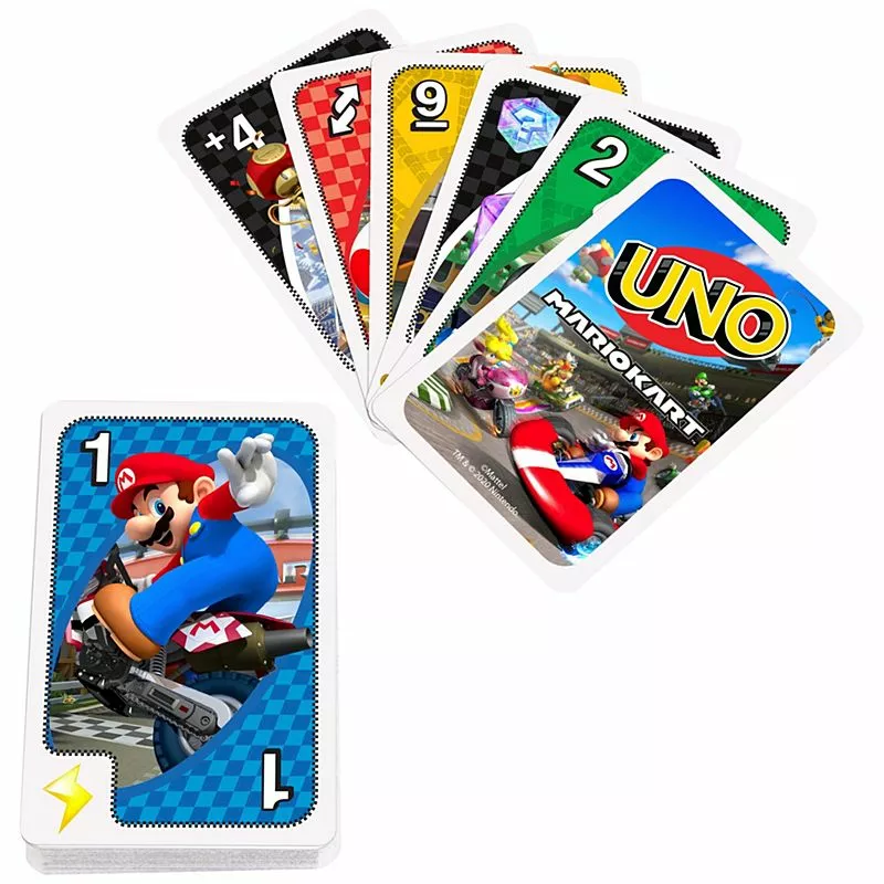 Mattel Board Games UNO: Mario Kart 3 Mattel Board Games UNO: Mario Kart