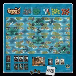 Gamelyn Games Jun 27-Jul 3, 2022 Tiny Epic Pirates - Game Mat