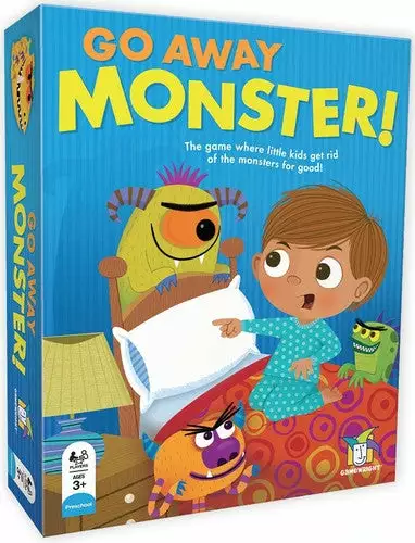 Gamewright Go Away Monster! Board Games 1 Gamewright Go Away Monster! Board Games