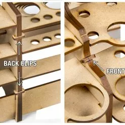 The Broken Token Broken Token - Modular Paint Rack - 35mm 90°