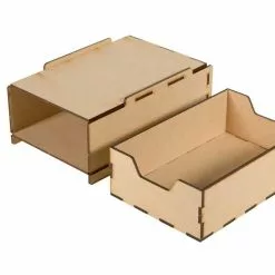 The Broken Token Broken Token - Modular Paint Rack - Half Drawer