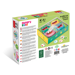 Adventerra Games Hungry Bins: Learn To Recycle (32 Pieces)