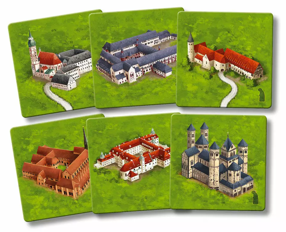 Hans Im Glück Board Games Carcassonne: Die Klöster (aka Carcassonne: Klöster In Deutschland) (New Edition) (Import) 1 Hans Im Glück Board Games Carcassonne: Die Klöster (aka Carcassonne: Klöster In Deutschland) (New Edition) (Import)