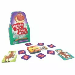 ThinkFun Best Selling Children Games Heads Talk Tails Walk