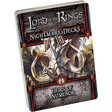 Fantasy Flight Games The Lord Of The Rings: The Card Game - Nightmare Deck: Heirs Of Númenor Board Games 1 Fantasy Flight Games The Lord Of The Rings: The Card Game - Nightmare Deck: Heirs Of Númenor Board Games