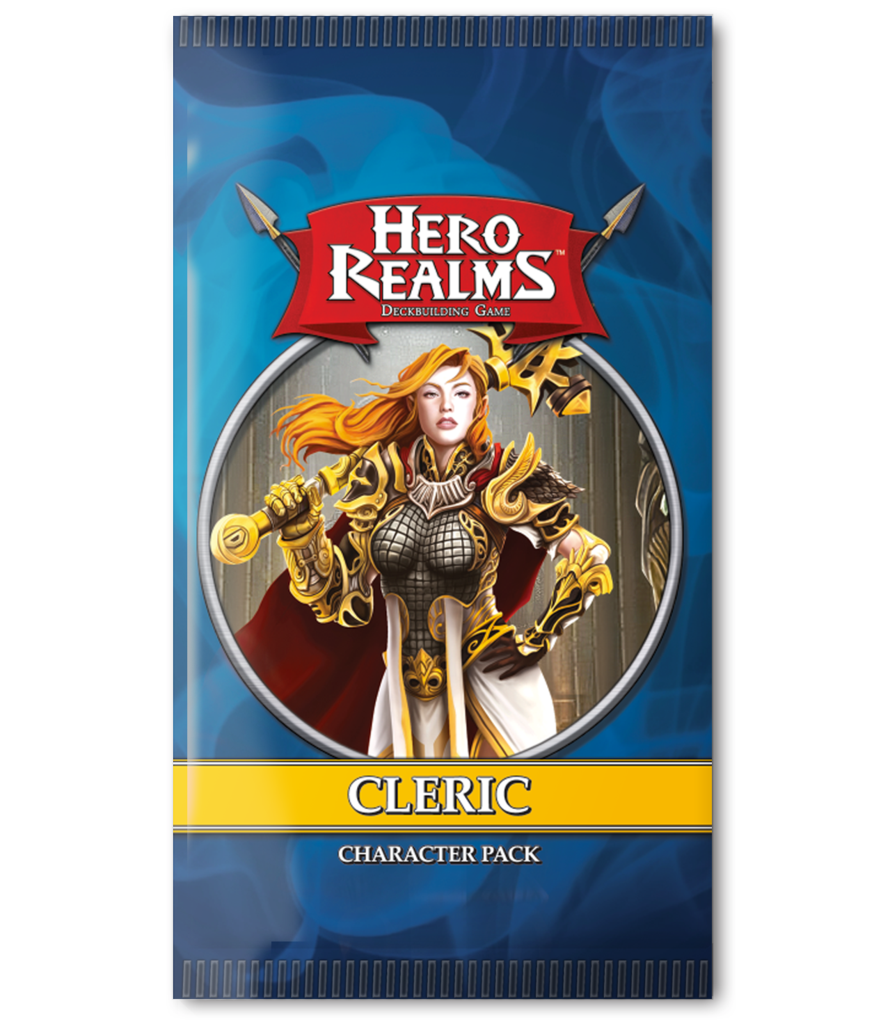 White Wizard Games Board Games Hero Realms: Character Pack - Cleric 1 White Wizard Games Board Games Hero Realms: Character Pack - Cleric