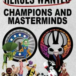 Action Phase Games Board Games Heroes Wanted: Champions And Masterminds
