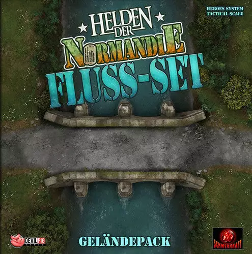 Devil Pig Games Heroes Of Normandie: River-Set Terrain Pack 1 Devil Pig Games Heroes Of Normandie: River-Set Terrain Pack