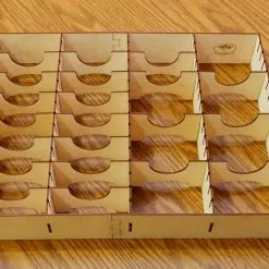 The Broken Token Broken Token - Horizontal Card Organizer For Wooden Artist Case