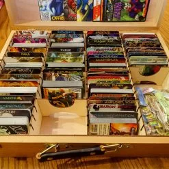 The Broken Token Broken Token - Horizontal Card Organizer For Wooden Artist Case