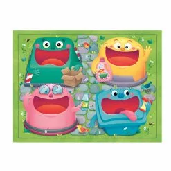 Adventerra Games Hungry Bins: Learn To Recycle (32 Pieces)