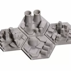 The Broken Token Broken Token - Share4 3D Space Colony Hex Tiles (4)