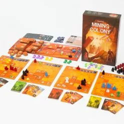 Dr. Finn's Games Board Games Mining Colony (Kickstarter Edition)