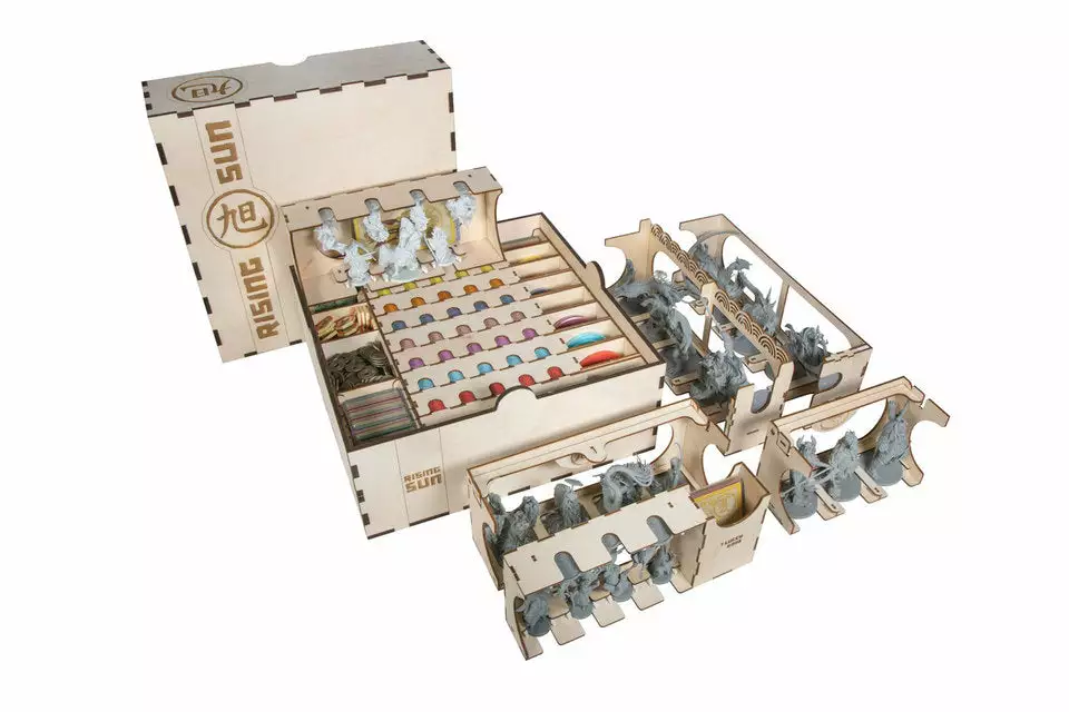 The Broken Token Broken Token - Rising Sun: Daimyo Collection Crate And Organizer 1 The Broken Token Broken Token - Rising Sun: Daimyo Collection Crate And Organizer