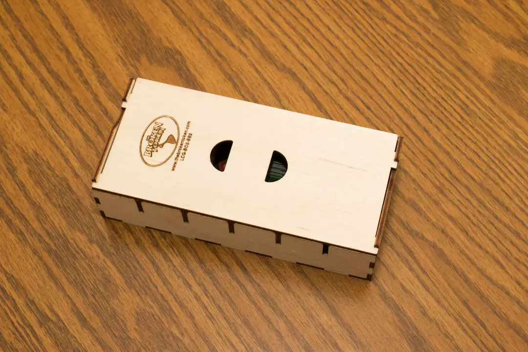 The Broken Token Broken Token - Short Bits Box For Sleeved Card Game Organizer 2 The Broken Token Broken Token - Short Bits Box For Sleeved Card Game Organizer