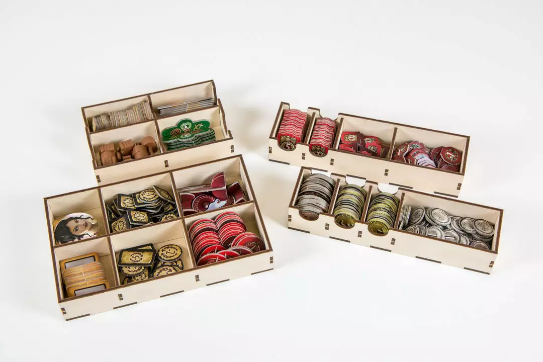 The Broken Token Broken Token - 7 Wonders Box Organizer 2 The Broken Token Broken Token - 7 Wonders Box Organizer