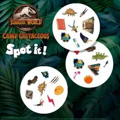 USAopoly Spot It! Jurassic World: Camp Cretaceous Board Games