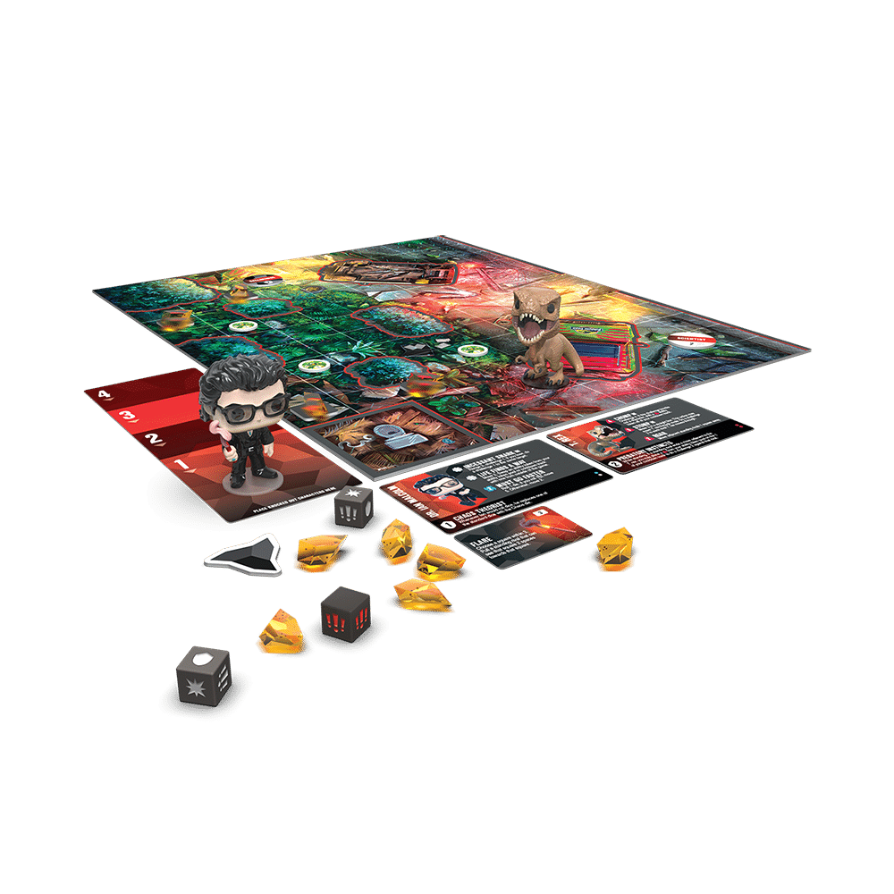 Funko Games Funkoverse Strategy Game: Jurassic Park 101 Board Games 3 Funko Games Funkoverse Strategy Game: Jurassic Park 101 Board Games