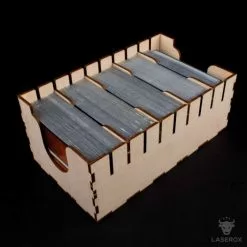 Laserox - Wooden Wonder (Compatible With 7 Wonders) Import Games