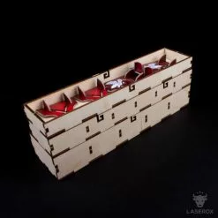 Laserox - Wooden Wonder (Compatible With 7 Wonders) Import Games