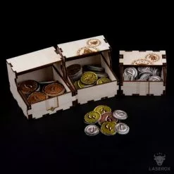 Laserox - Wooden Wonder (Compatible With 7 Wonders) Import Games