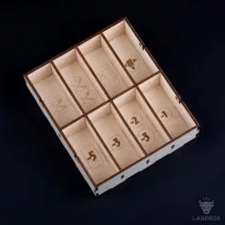 Laserox - Wooden Wonder (Compatible With 7 Wonders) Import Games