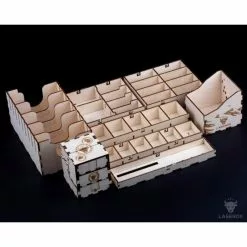 Laserox - Wooden Wonder (Compatible With 7 Wonders) Import Games