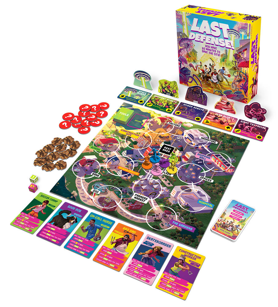 Funko Games Last Defense! 3 Funko Games Last Defense!