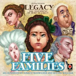 Portal Games Legacy: The Testament Of Duke De Crecy - Five Families Board Games