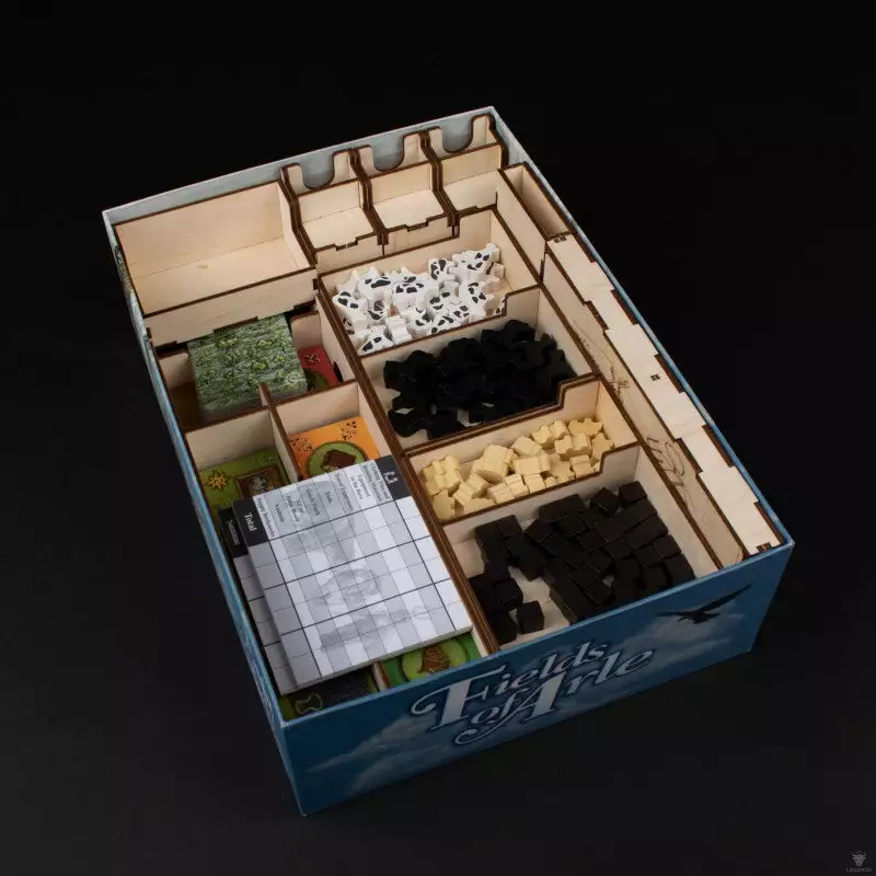 Laserox - Arle's Organizer (Compatible With Fields Of Arle And Tea & Trade Expansion) 13 Laserox - Arle's Organizer (Compatible With Fields Of Arle And Tea & Trade Expansion)