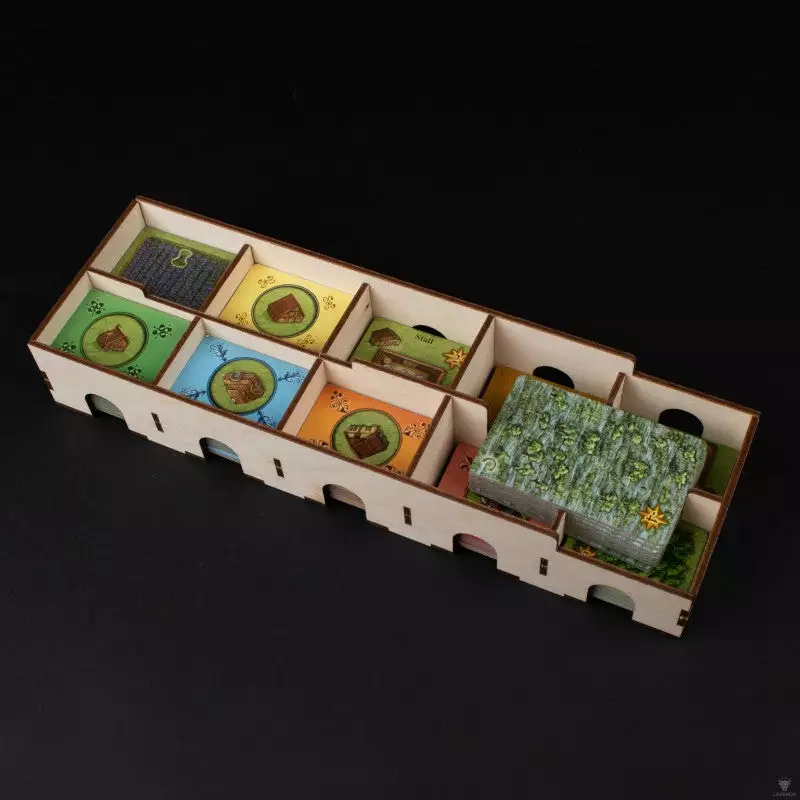 Laserox - Arle's Organizer (Compatible With Fields Of Arle And Tea & Trade Expansion) 7 Laserox - Arle's Organizer (Compatible With Fields Of Arle And Tea & Trade Expansion)