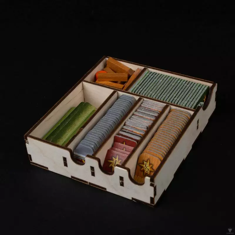 Laserox - Arle's Organizer (Compatible With Fields Of Arle And Tea & Trade Expansion) 8 Laserox - Arle's Organizer (Compatible With Fields Of Arle And Tea & Trade Expansion)