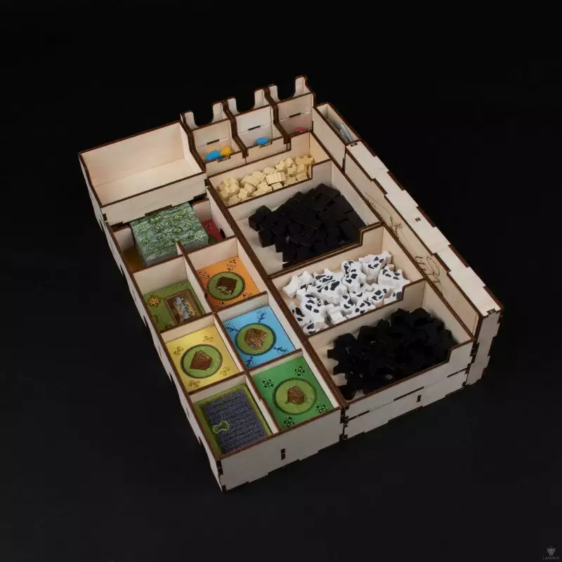 Laserox - Arle's Organizer (Compatible With Fields Of Arle And Tea & Trade Expansion) 11 Laserox - Arle's Organizer (Compatible With Fields Of Arle And Tea & Trade Expansion)