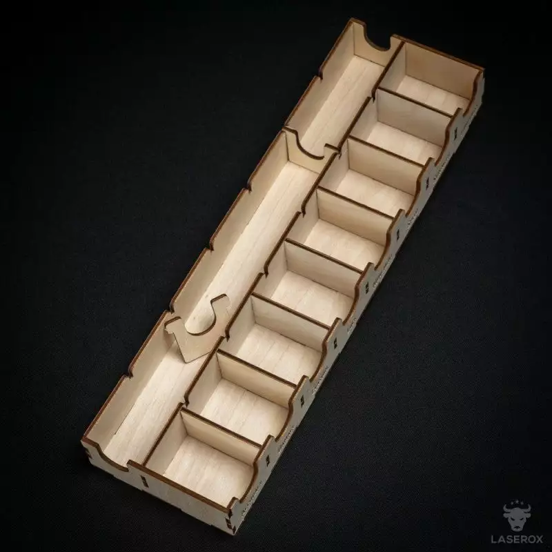 Import Games Laserox - KDM Coin Capsule Tray 2 Import Games Laserox - KDM Coin Capsule Tray