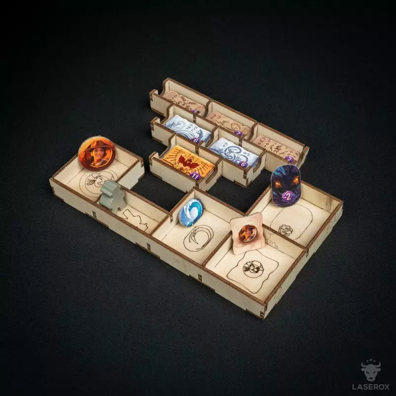 Laserox - Lost Ruins Of Arnak Organizer (Revised Edition) Import Games 16 Laserox - Lost Ruins Of Arnak Organizer (Revised Edition) Import Games