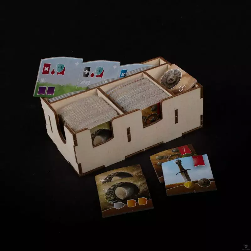 Laserox - Viking Raiders Organizer (Compatible With Raiders Of The North Sea) 9 Laserox - Viking Raiders Organizer (Compatible With Raiders Of The North Sea)