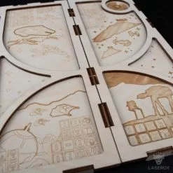 Import Games Laserox - Rebell Organizer (Compatible With Star Wars: Rebellion)