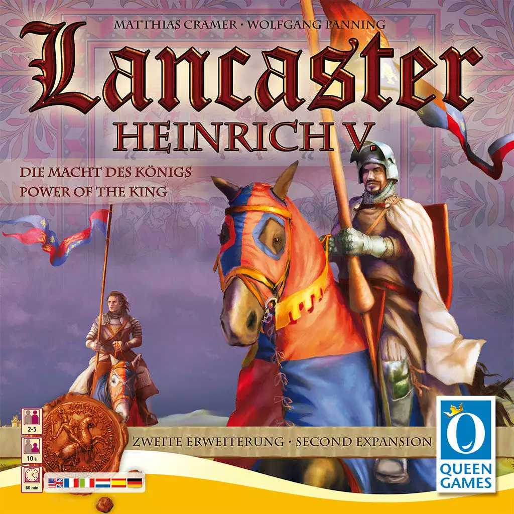 Queen Games Board Games Lancaster: Henry V - The Power Of The King