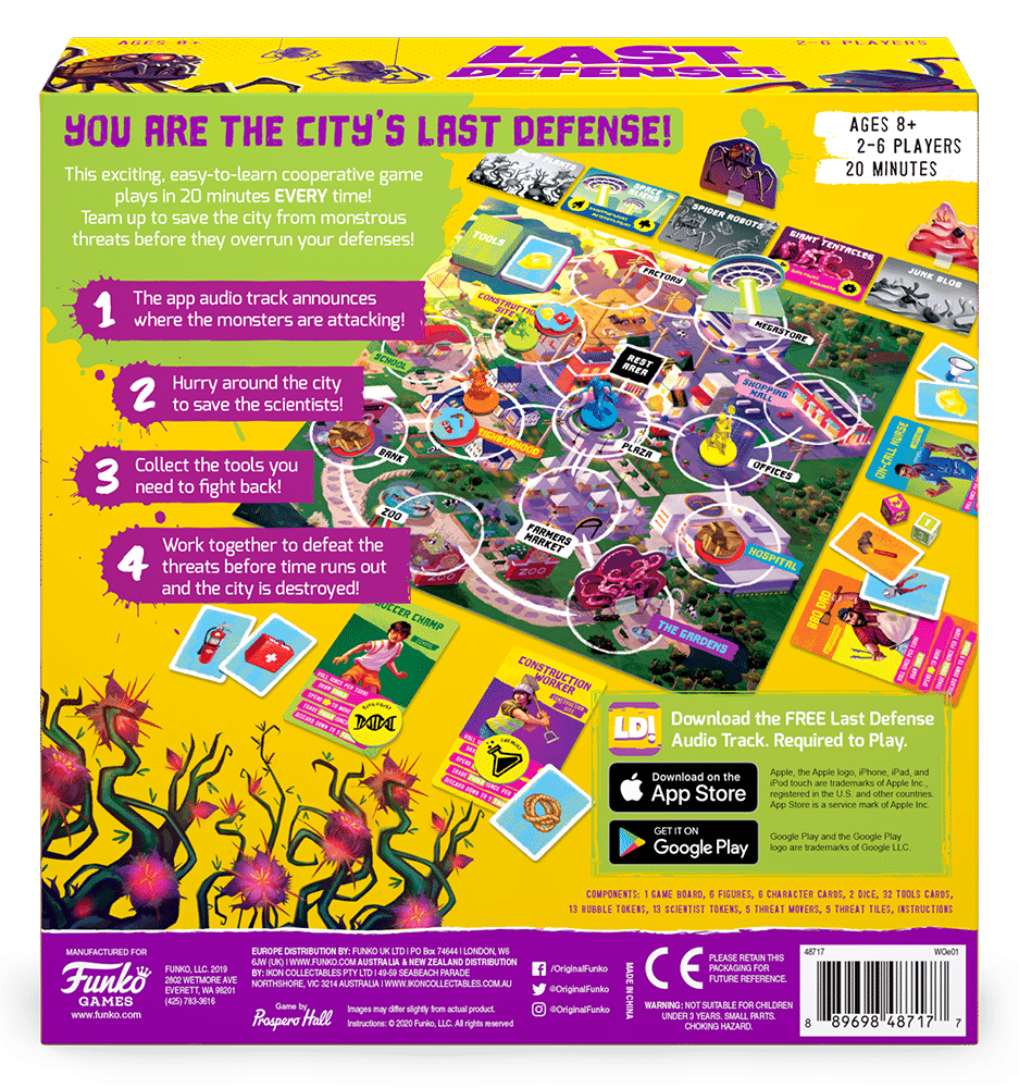 Funko Games Last Defense! 2 Funko Games Last Defense!