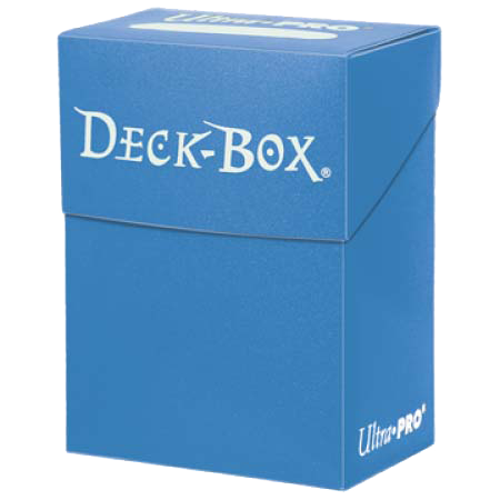 Deck Boxes Ultra Pro Deck Box - Light Blue 1 Deck Boxes Ultra Pro Deck Box - Light Blue