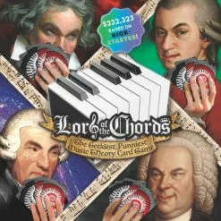 Lord Of The Chords LLP Lord Of The Chords: The Geekiest, Punniest Music Theory Card Game (Complete Edition)