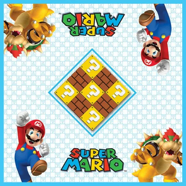 The Op Board Games Checkers & Tic Tac Toe - Super Mario Vs. Bowser 4 The Op Board Games Checkers & Tic Tac Toe - Super Mario Vs. Bowser