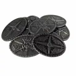The Broken Token Broken Token - Fantasy Coins - Barbarian Silver (10)