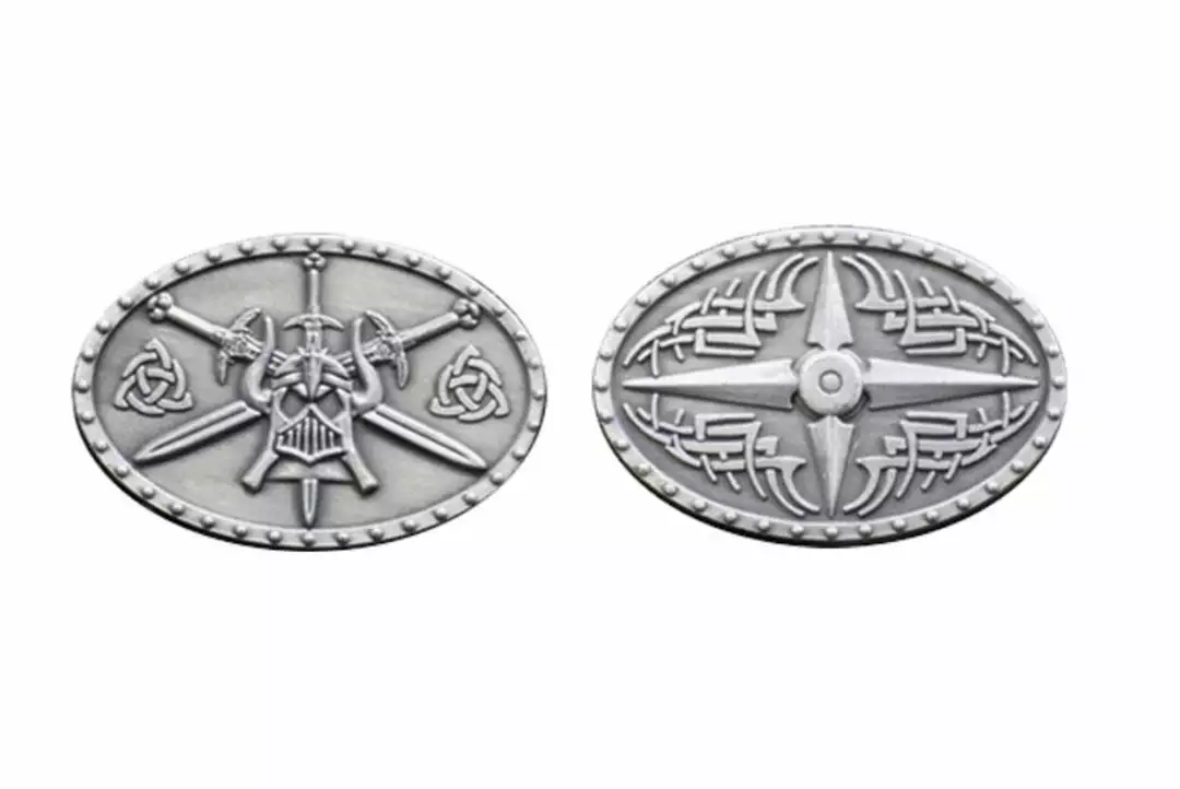 The Broken Token Broken Token - Fantasy Coins - Barbarian Silver (10) 2 The Broken Token Broken Token - Fantasy Coins - Barbarian Silver (10)
